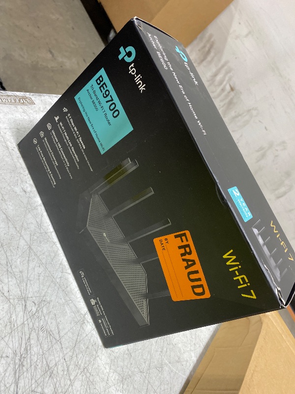 View 2 of TP-Link Tri-Band BE9700 WiFi 7 Router (Archer BE600)