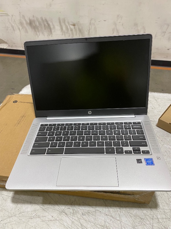 View 5 of HP Chromebook 14 Laptop, Intel Celeron N4120, 4GB RAM, 64GB eMMC, 14" HD