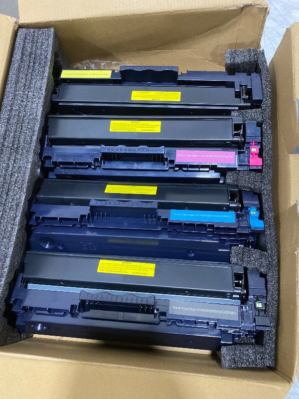 View 3 of GoFlowmo 414A Toner Cartridges - 4 Pack