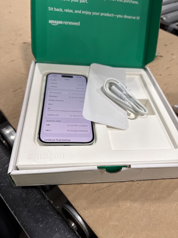 View 4 of Apple iPhone 16, 512GB, White - Unlocked
