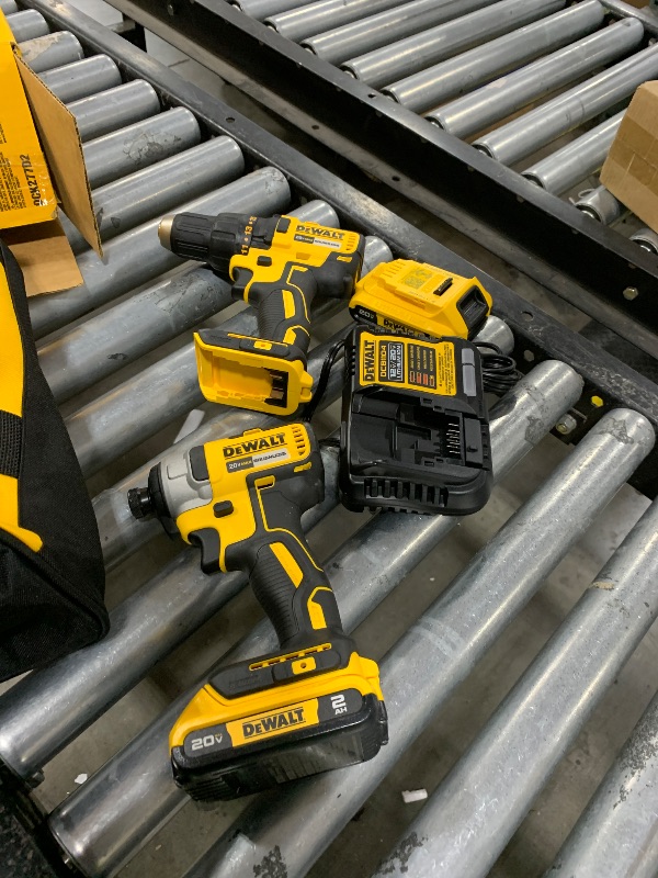 View 3 of DEWALT 20V MAX Brushless Drill/Driver and Impact Driver Combo Kit
