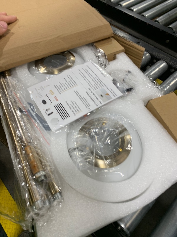 View 3 of Majade 7.4" Globe Pendant Light, 2 Pack, Champagne Brown
