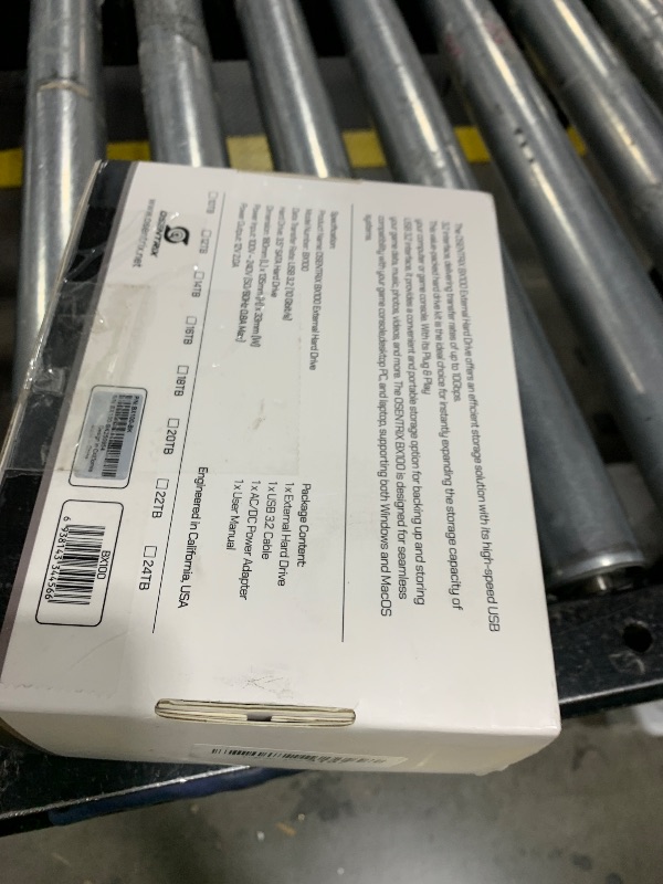View 2 of OSENTRiX BX100 14TB External Hard Drive