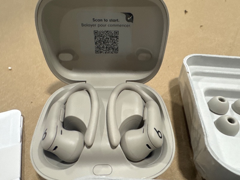 View 3 of Beats Powerbeats Pro 2 - Wireless Noise Cancelling Workout Earbuds with Secure- Fit Earhooks, Up to 45-Hour Battery with Charging Case, Sweat & Water Resistant, Heart Rate Monitoring - Quick Sand