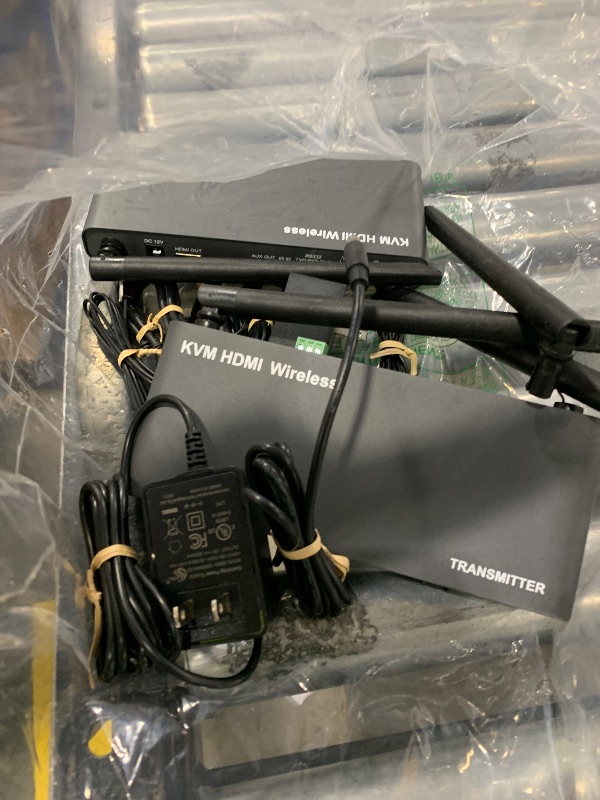 View 3 of Bytecc Wireless HDMI Extender 4K KVM Loop Out