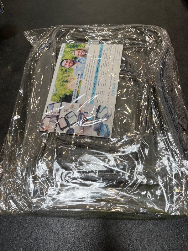 View 2 of EzPacking Clear Travel Packing Cubes Set of 4