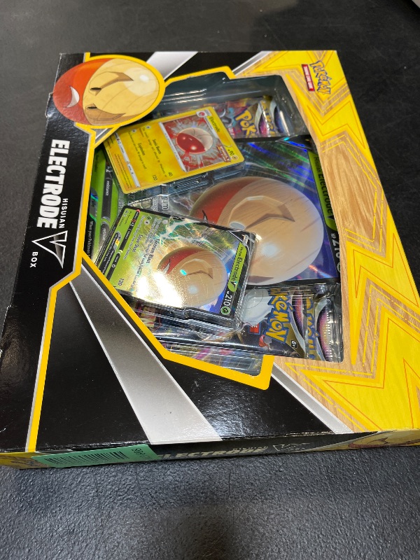 View 2 of Pokemon TCG: Hisuian Electrode V Box 