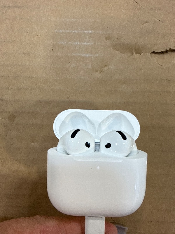 View 3 of Apple AirPods 4 with Active Noise Cancellation (Renewed)