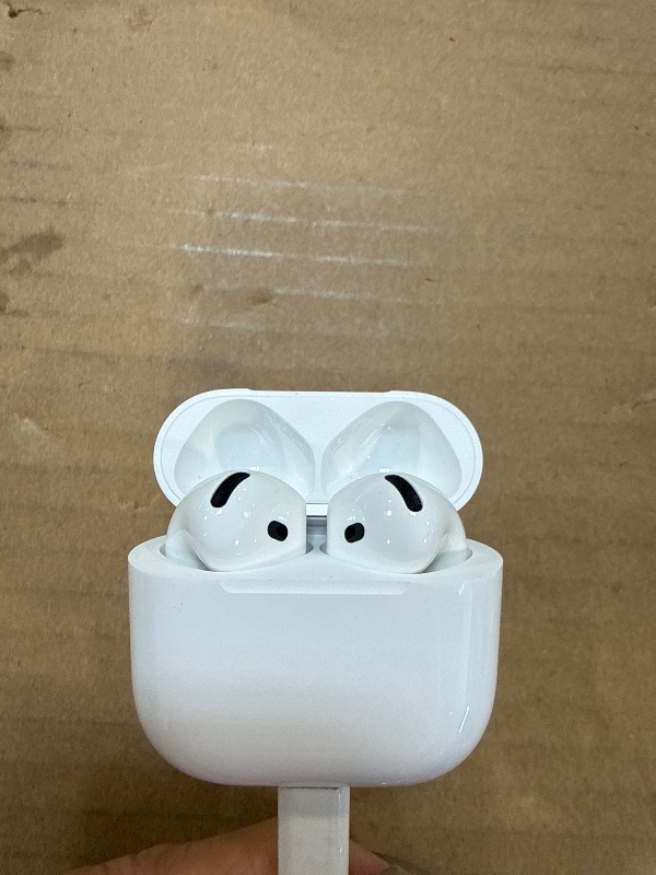 View 3 of Apple AirPods 4 with Active Noise Cancellation (Renewed)