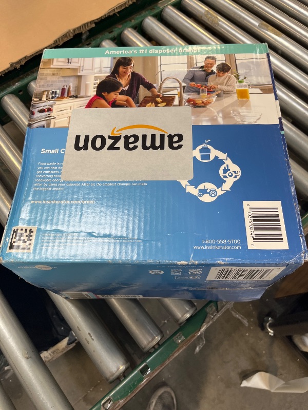 View 2 of InSinkErator Power .75HP, 3/4 HP Garbage Disposal, Power Series EZ Connect Continuous Feed Food Waste Disposer, Black