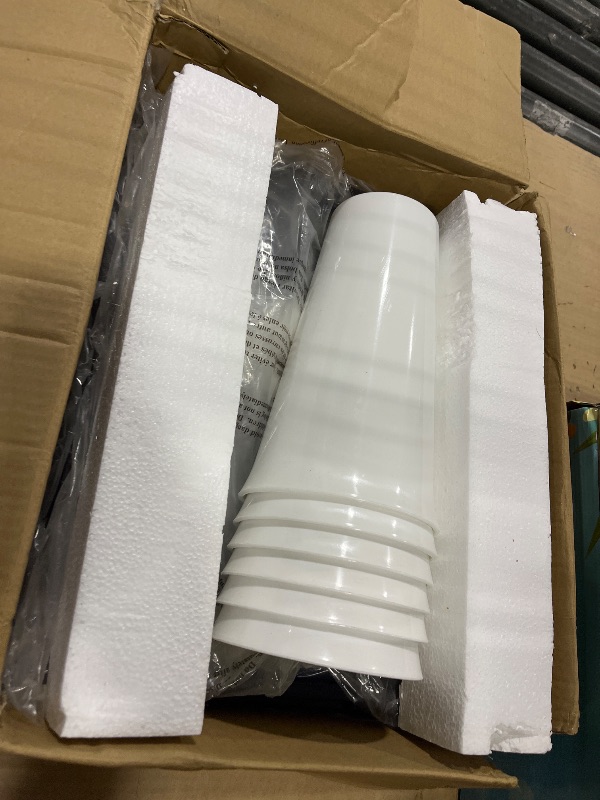 View 2 of TerraKit Rolling Flower Display Stand with 6 Buckets