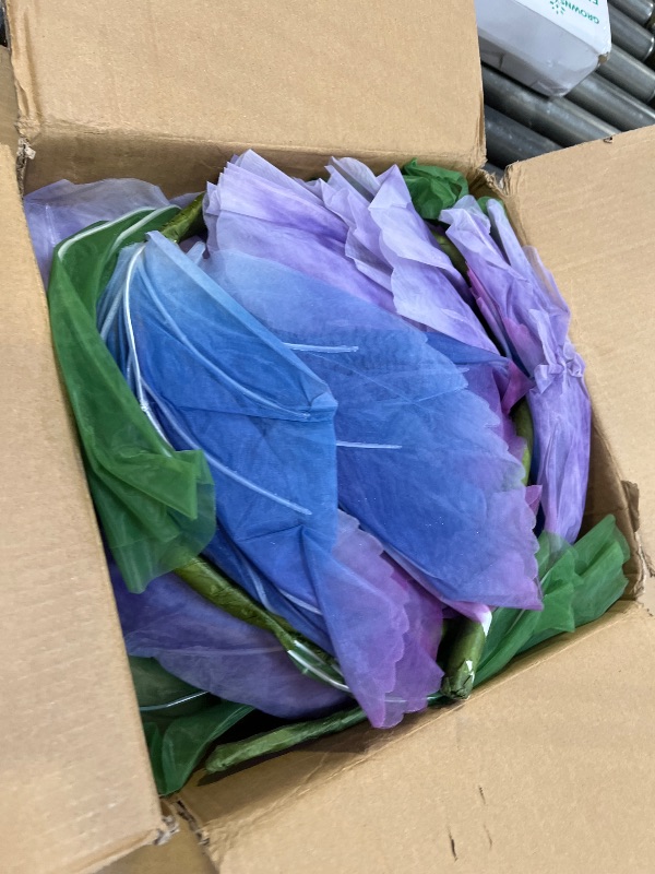 View 2 of BEAMON ARTIFICIAL FLOWER Giant Standing Floral, 5.58 Ft, Purple-3