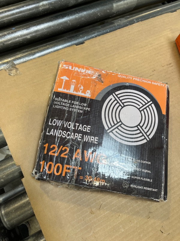 View 2 of SUNVIE 100FT 12/2 Low Voltage Landscape Wire