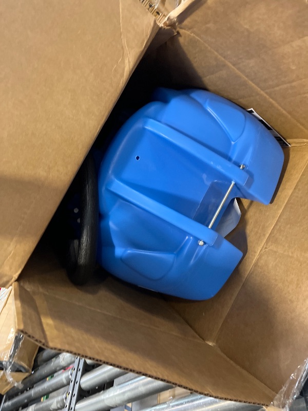 View 2 of Step2 Whisper Ride II Kids Push Car, Ride-On with Seat Belt & Horn, Blue