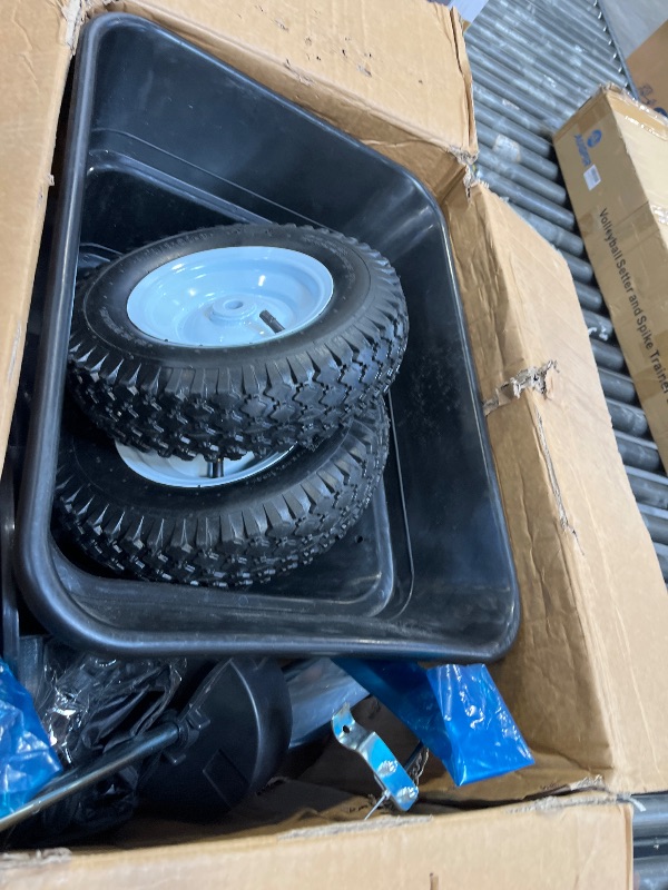 View 2 of PPOLB Broadcast Spreader, 80LB Capacity, 0-10ft Coverage