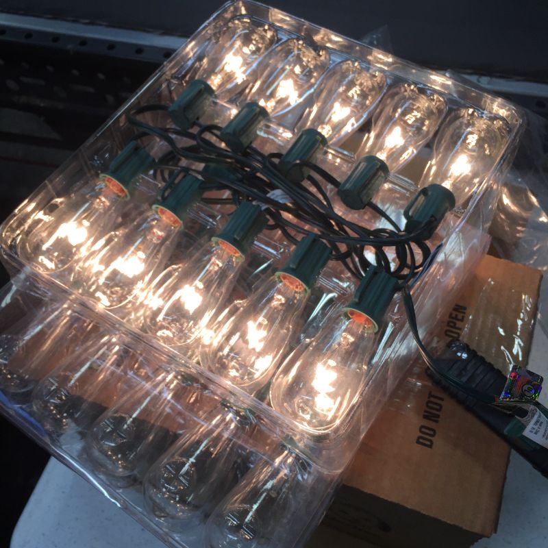 Photo 1 of NIB EDISON STYLE STING LIGHTS (2 BOXES)