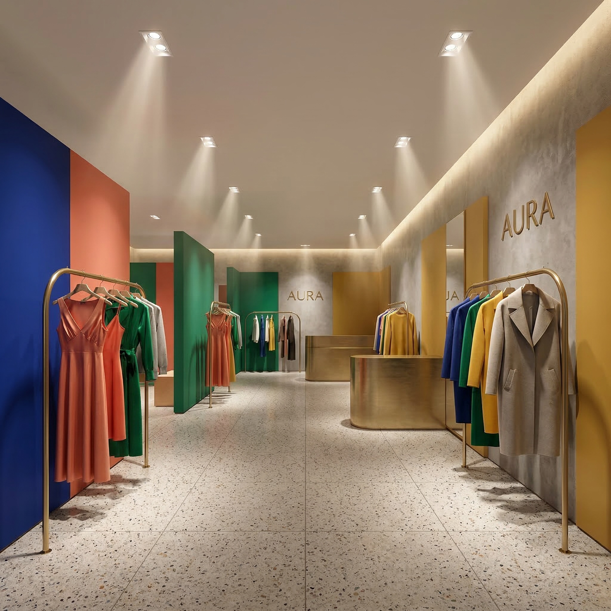 Modern High-End Retail Store