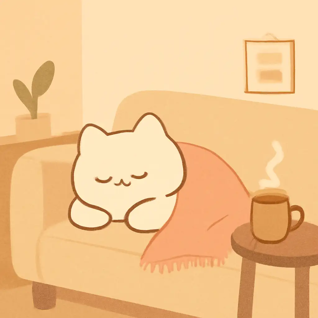 퇴근 후 포근 고양이 모드