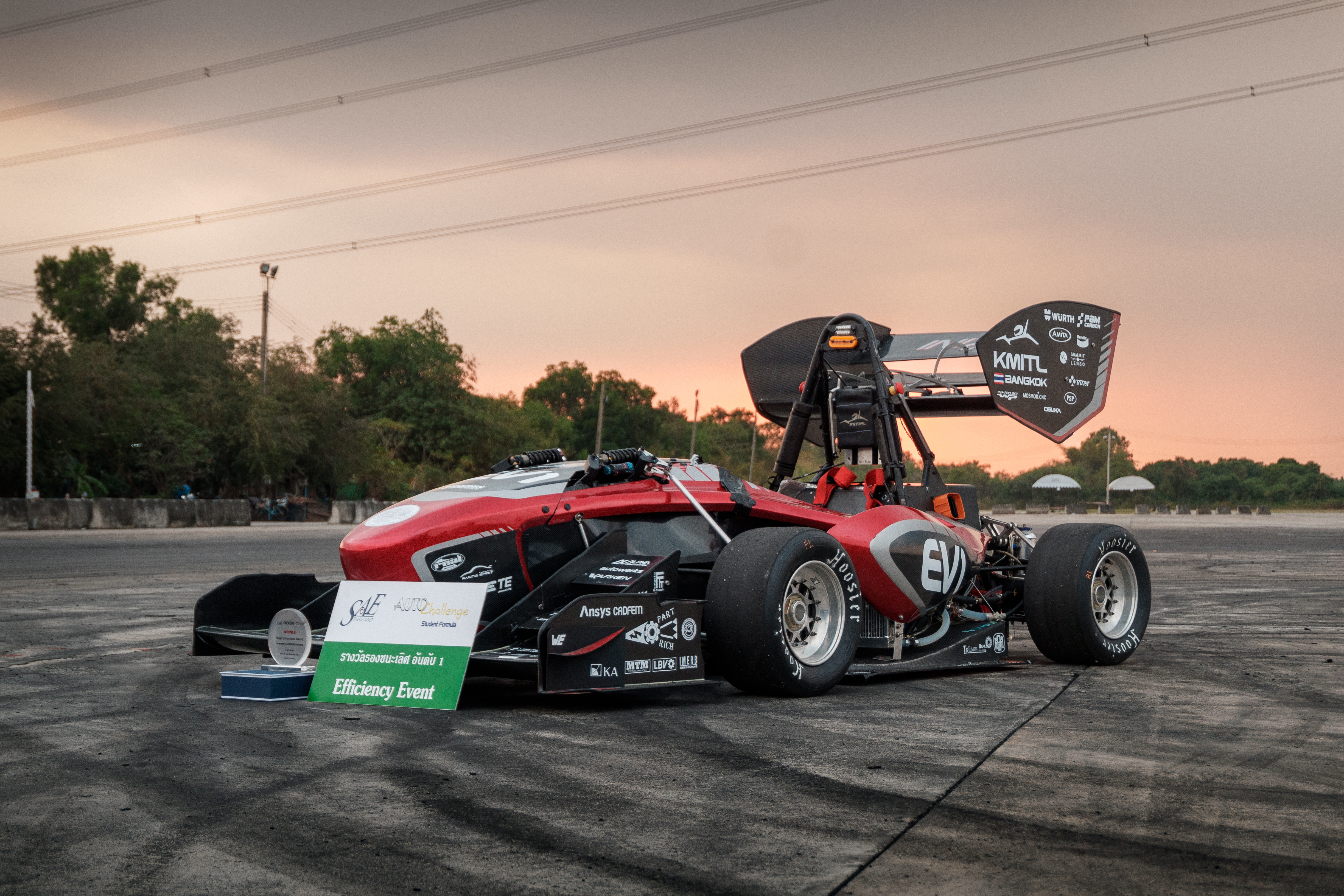 Empowering the Next Generation on the National Racing Stage Student Achievements from King Mongkut’s Institute of Technology Ladkrabang (KMITL) in Electric Racing Car Competition