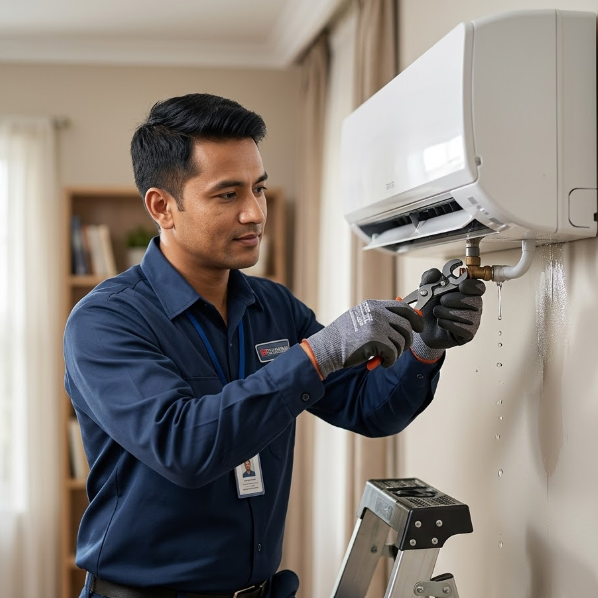 AC Gas Leakage Repair