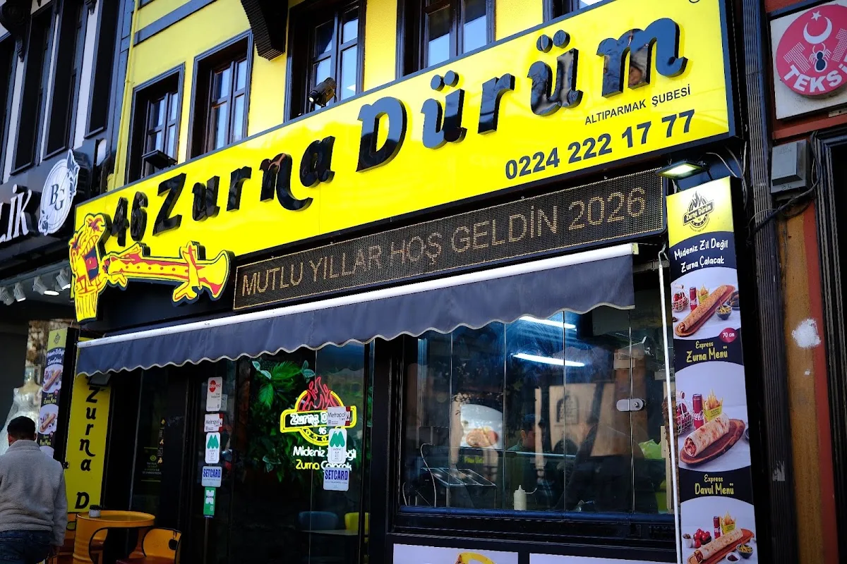 46 Zurna Dürüm - Altıparmak, Dönerci - Tavuk Döner - Et Döner — Fotoğraf 1