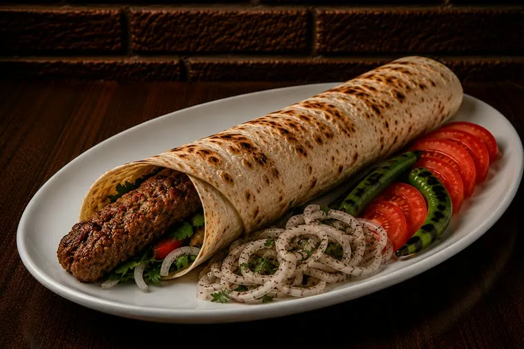 EYVAN kebap, lahmacun ,pide ve et döner salonu aydınlı — Fotoğraf 8
