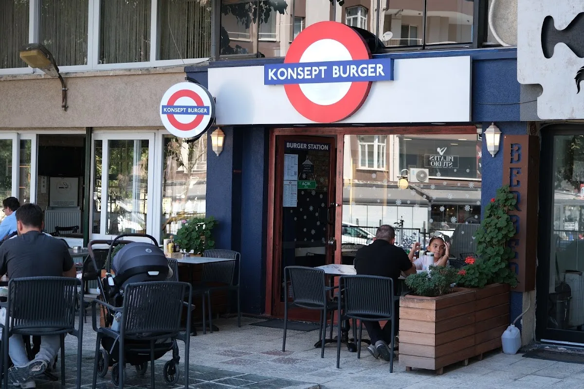 Konsept Burger — Fotoğraf 1