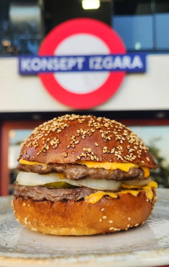 Konsept Burger — Fotoğraf 2