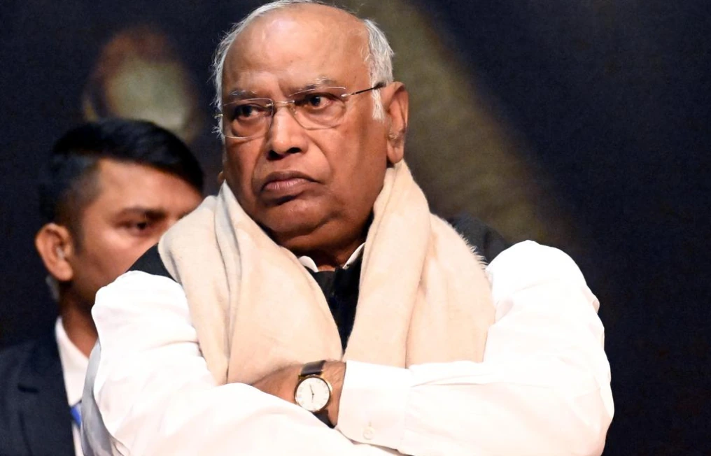 Congress president Mallikarjun Kharge