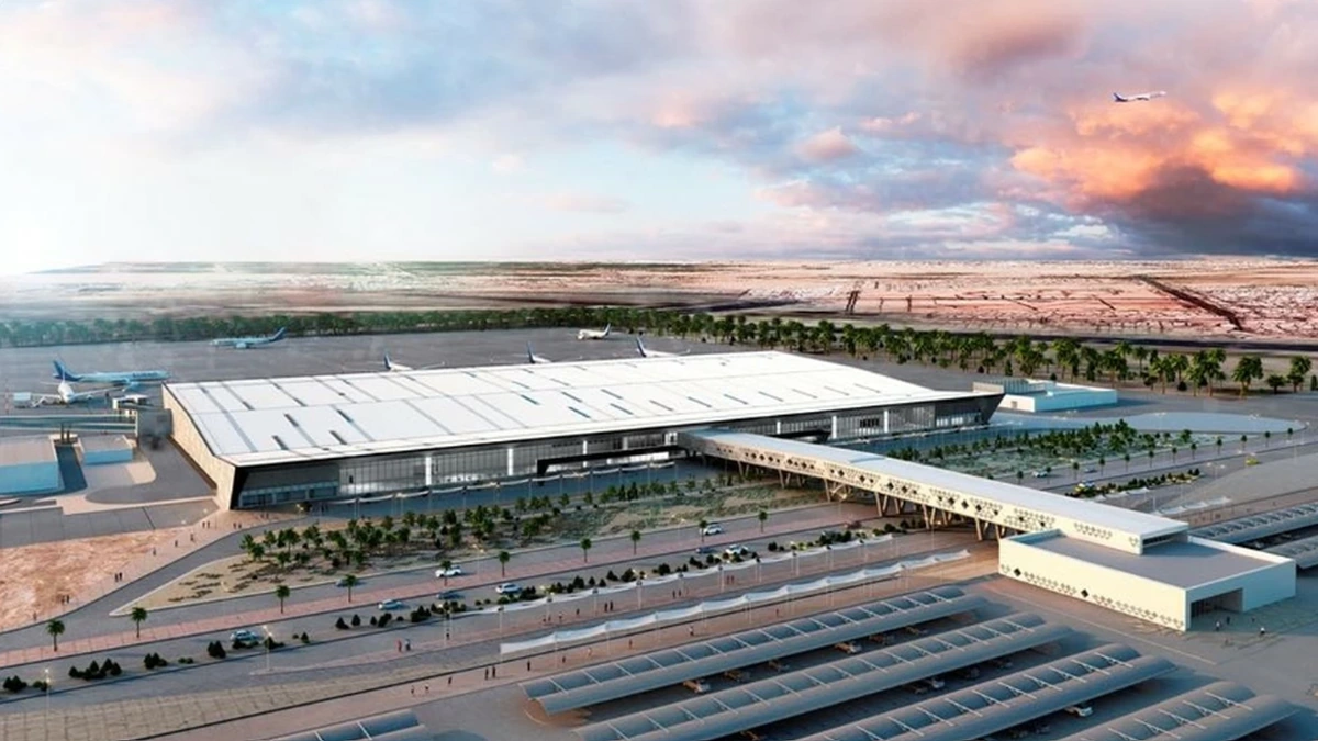 Modern airport terminal representing Qatar Airways Kuwait Terminal 4 flights