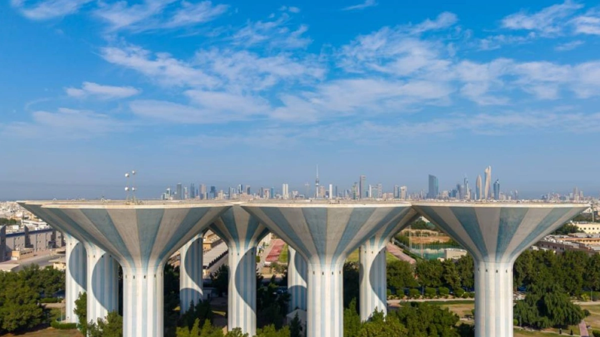 Kuwait skyline representing migration policy and international cooperation