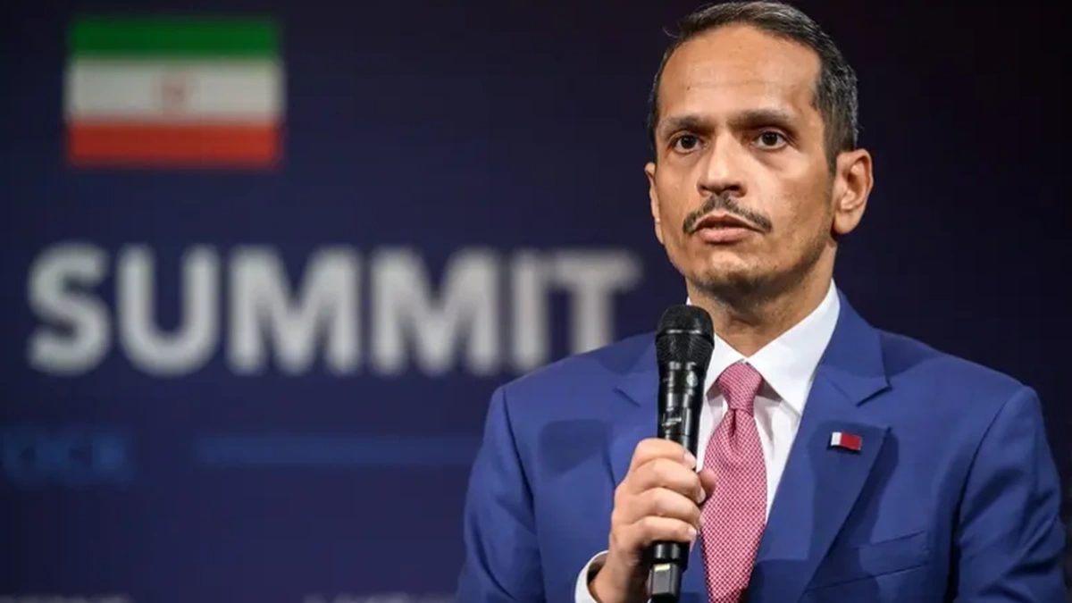 Qatar Prime Minister speaking about LNG production and Strait of Hormuz security