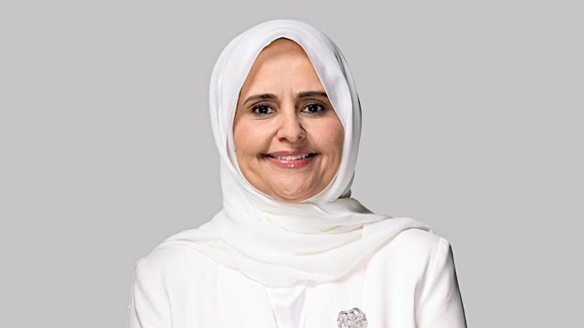 Kuwait Minister Dr Reem Al-Fulaij portrait related to food security and sustainability agenda