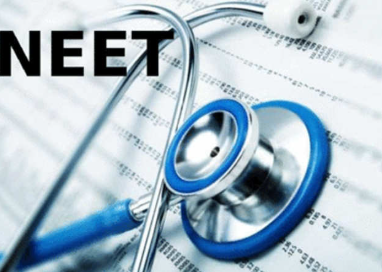NEET UG re-exam security checks and student stress discussion in India