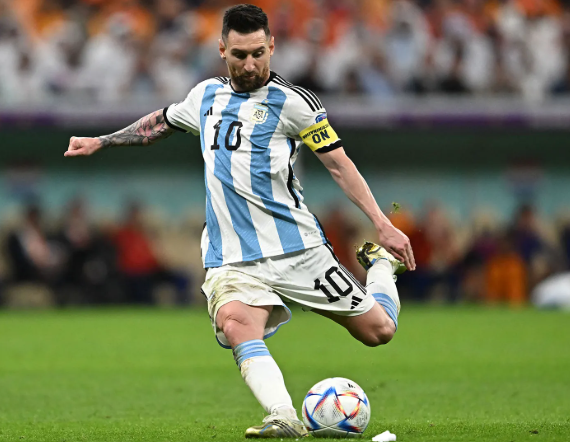 Argentina legend celebrating historic sixth World Cup appearance and scoring record