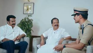 കേരളത്തിന്റെ ലഹരിവിരുദ്ധ ഓപ്പറേഷൻ തൂഫാൻ പ്രചാരണത്തിൽ പൊതുപ്രമുഖൻ ബാഡ്ജ് സ്വീകരിക്കുന്നതിനെ പ്രതിനിധീകരിക്കുന്ന ചിത്രം