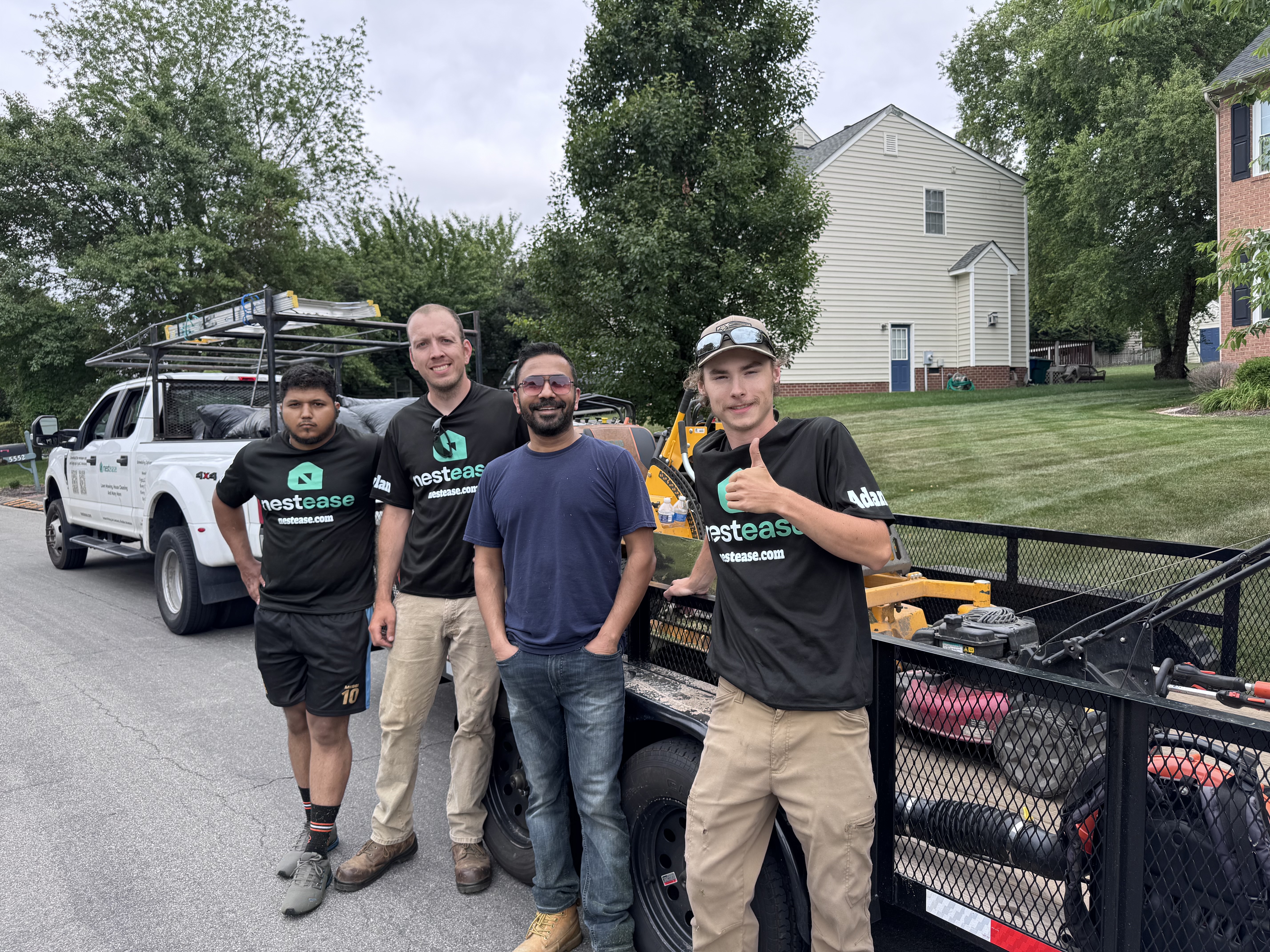 All hands on deck before the big storm, completed 16 jobs in 8 hours. No compromise on quality.