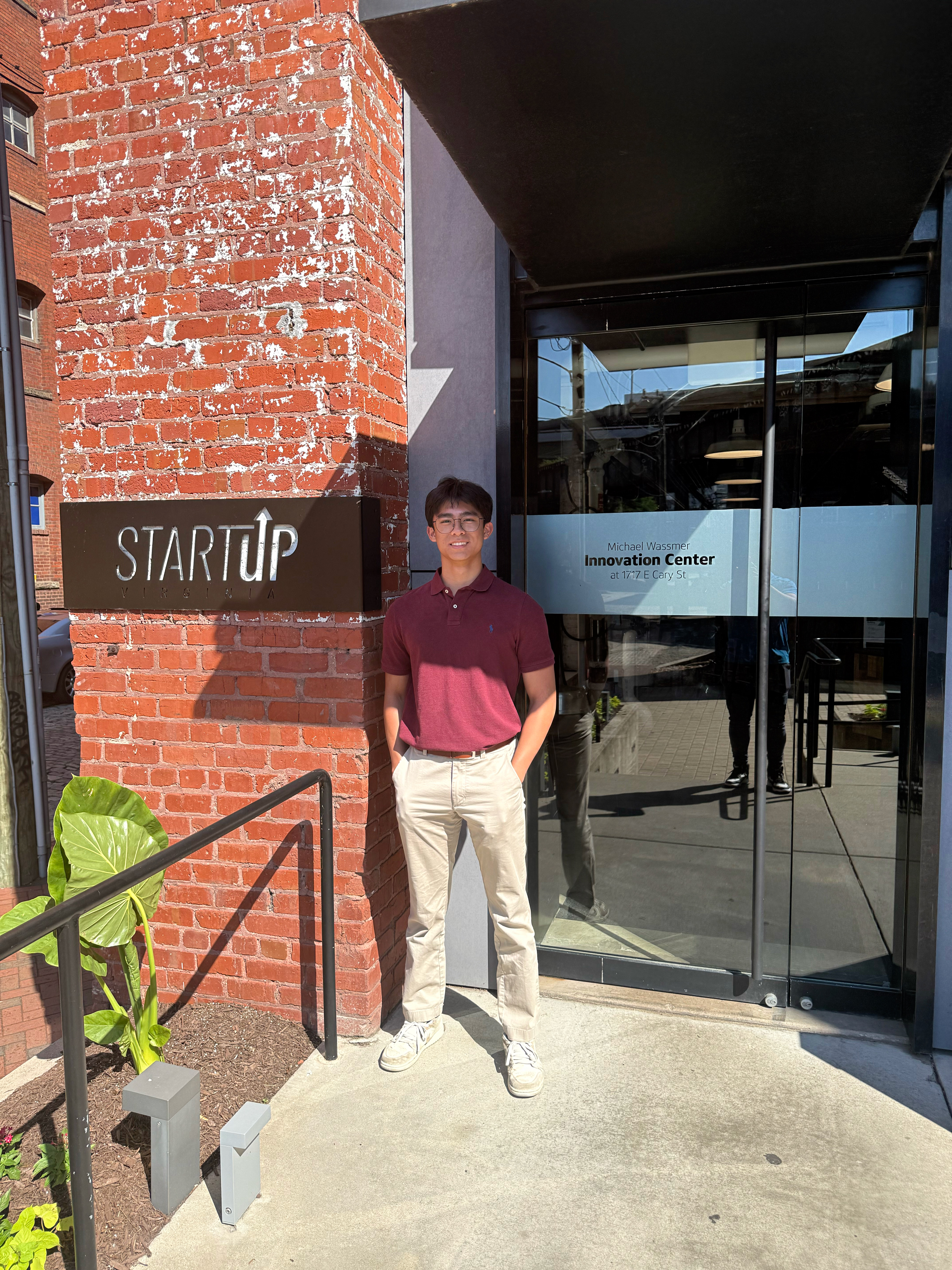Our newest intern from University of Virginia