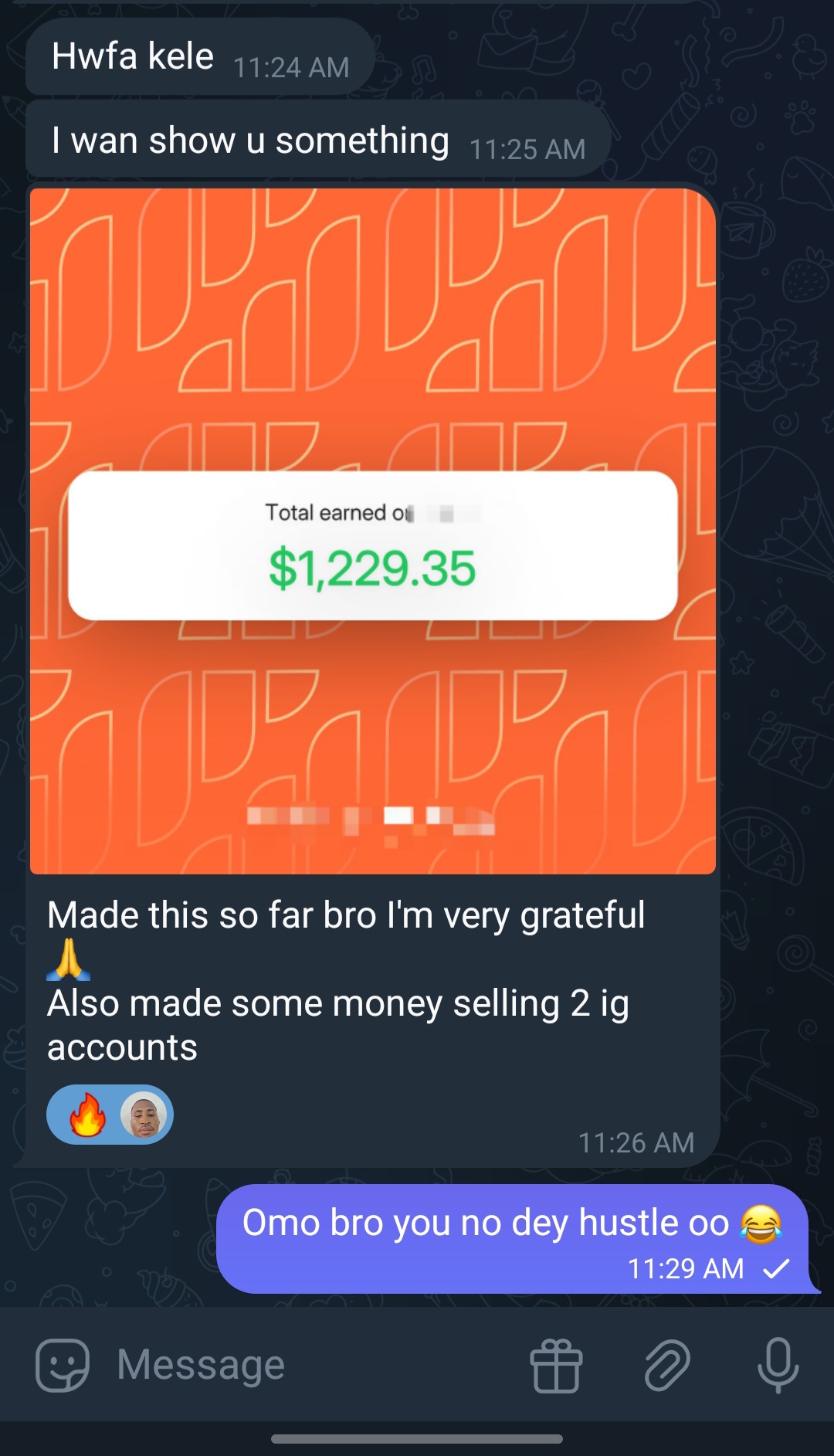 Proof of fast payout from clipping deals