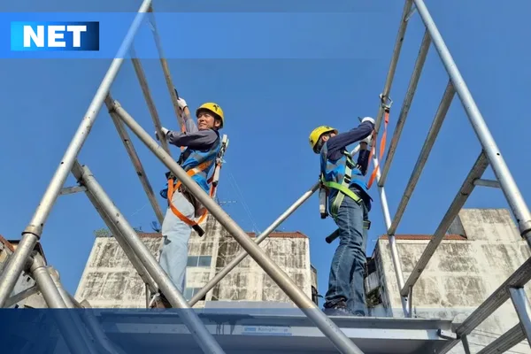 ความปลอดภัยในการทำงานบนที่สูง