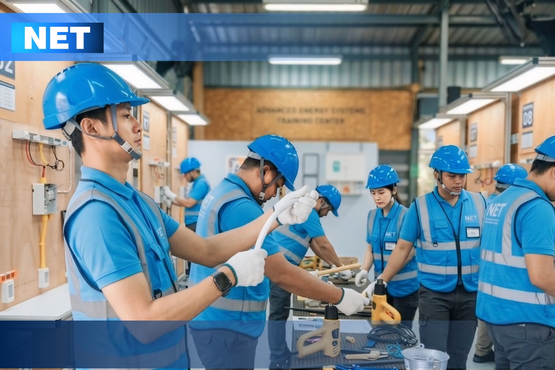 ช่างไฟฟ้าภายในอาคารระดับ 1