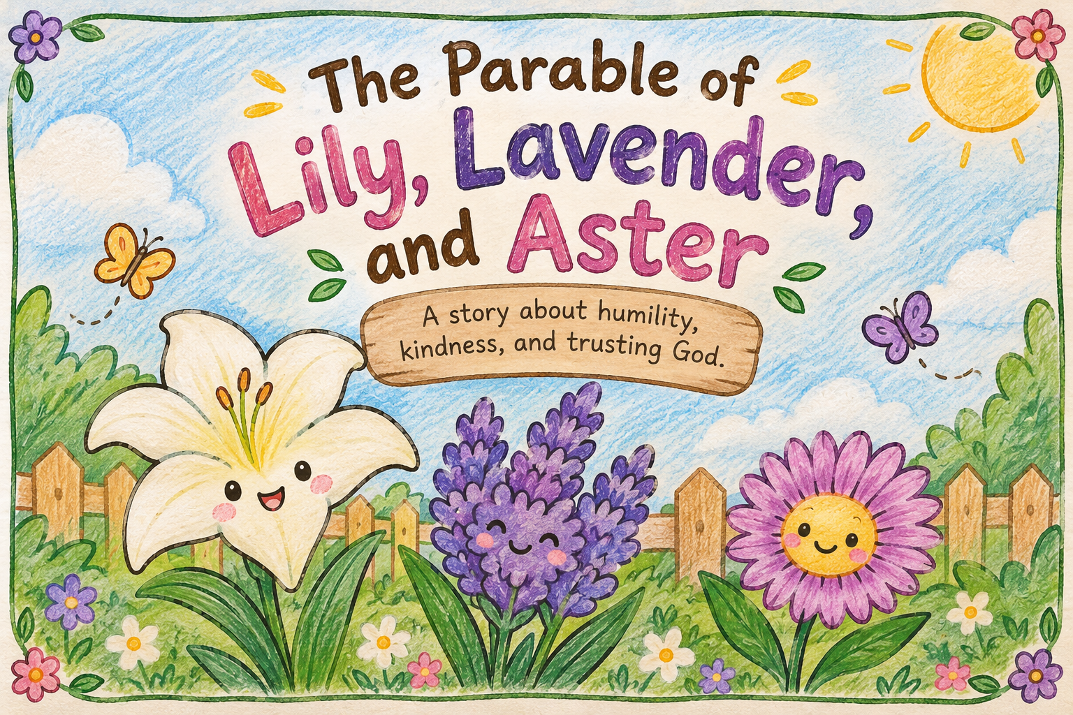 THE PARABLE OF LILY, LAVENDER, AND ASTER