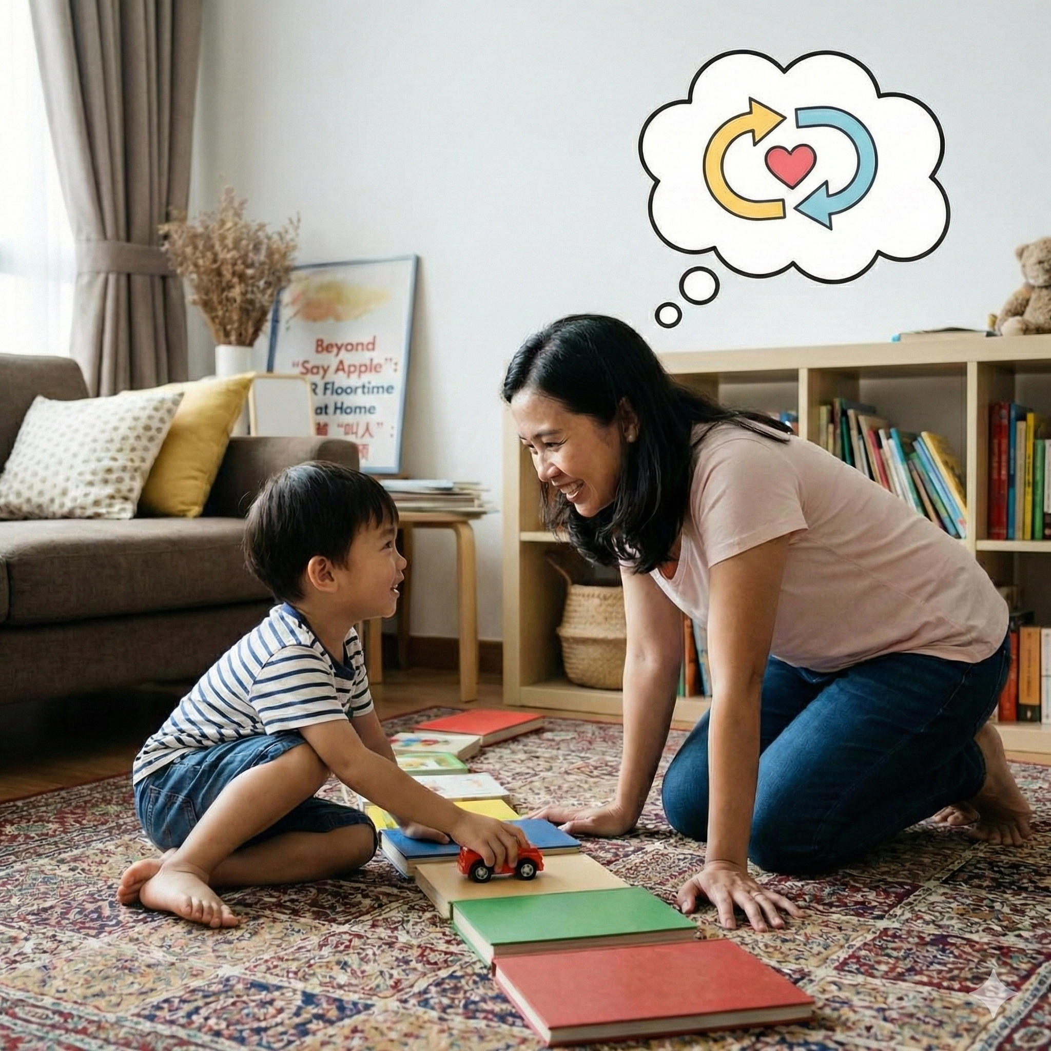 用DIR 地板时间建立真正的沟通 [Using DIR Floortime to Build Real Communication]