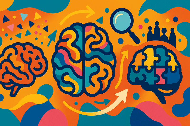 Ouders die hun kind ondersteunen bij het leren en ontdekken.