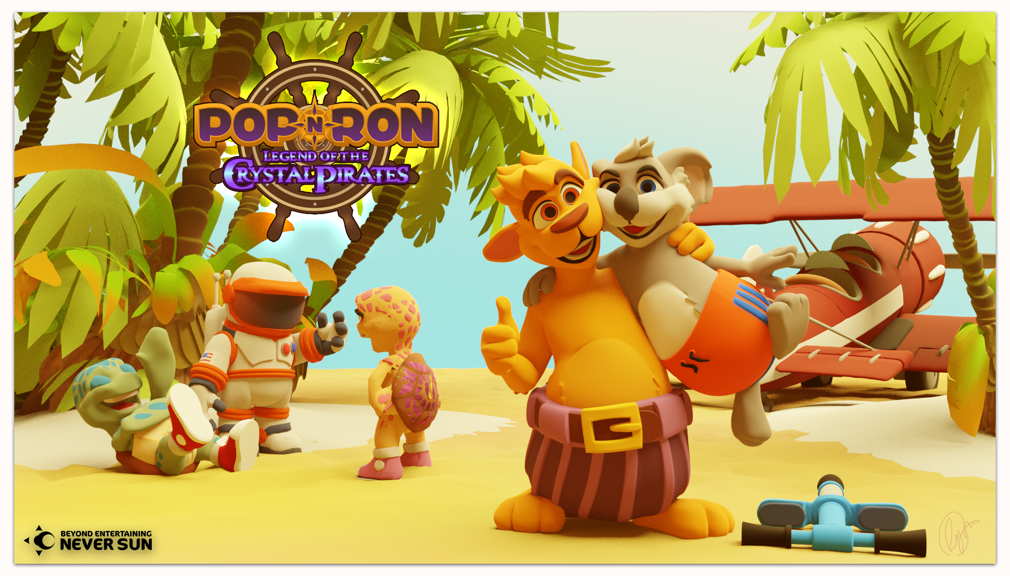 Pop ‘n’ Ron: The Start of Something Legendary: development artwork