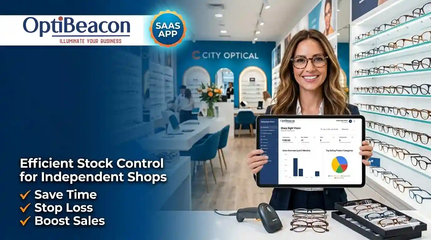 How OptiBeacon Simplifies Inventory Management for Independent Optical Shops