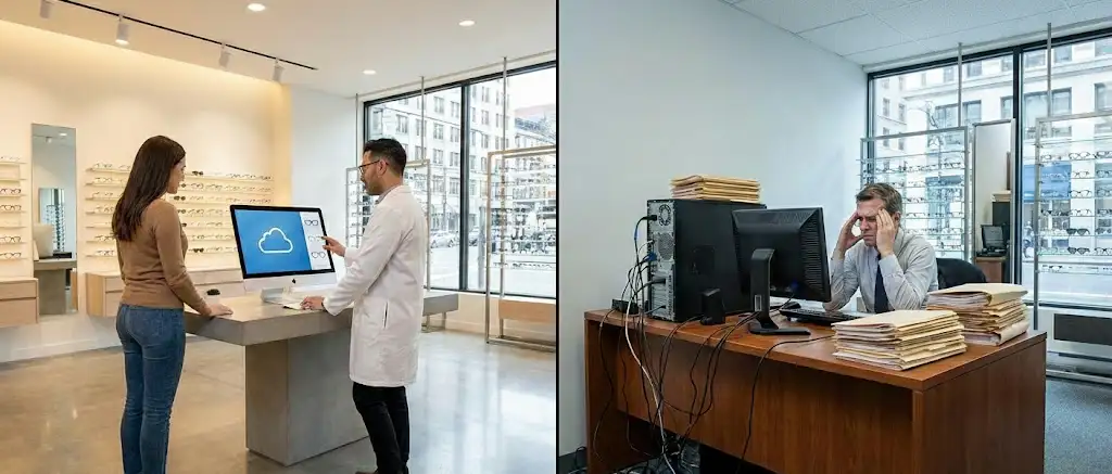 SaaS vs. Desktop: Why Cloud Software is the Future for Optical Stores