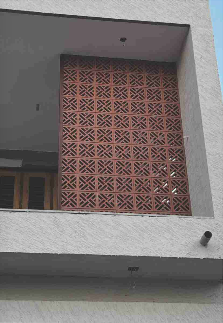 Mitti King Nexa Jaali: Premium Terracotta Decorative Jali Block - View 3