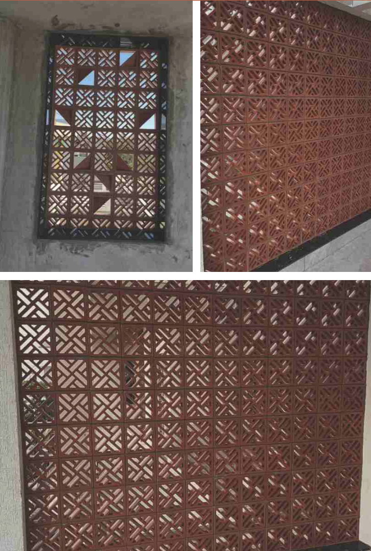 Mitti King Nexa Jaali: Premium Terracotta Decorative Jali Block - View 2