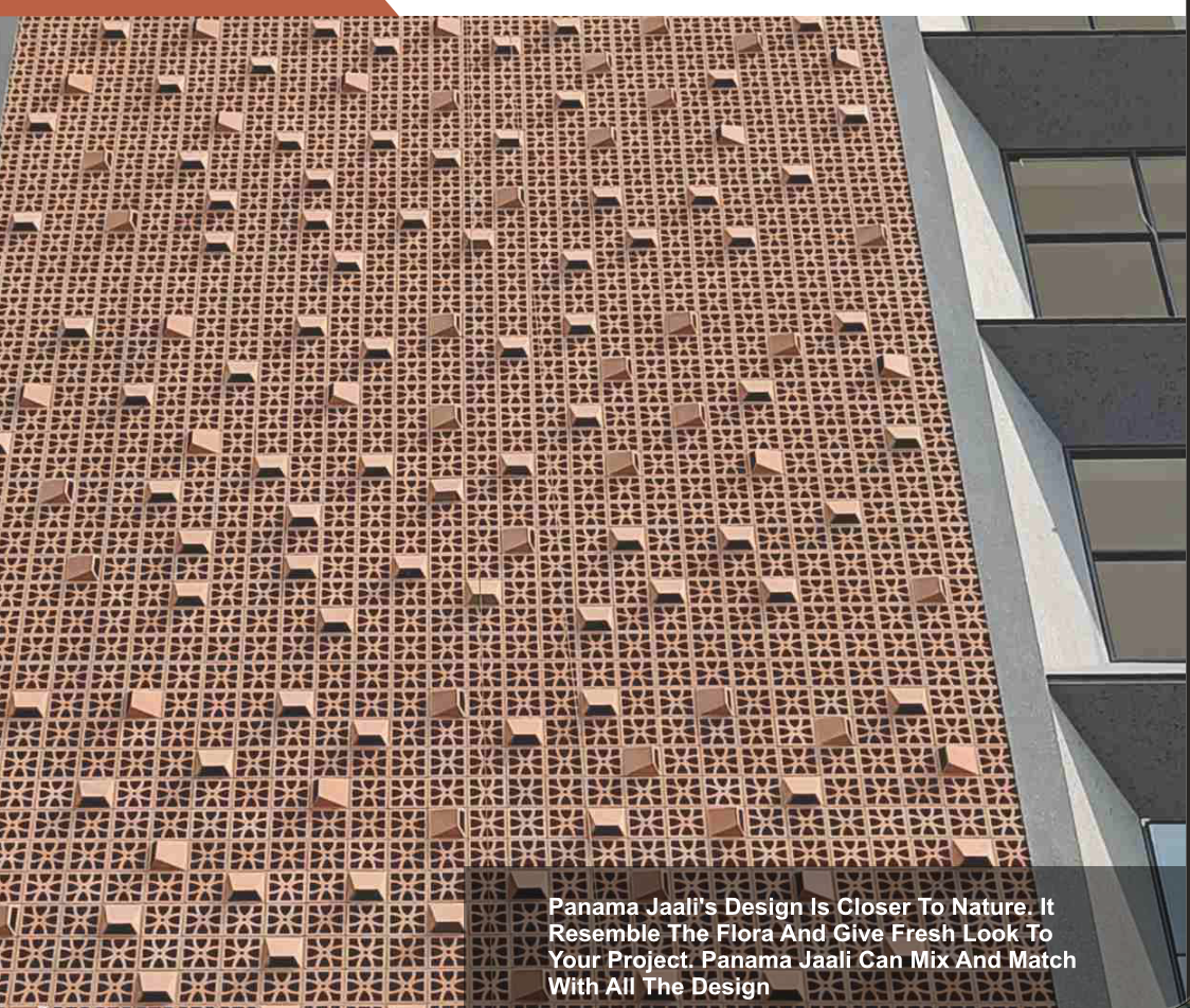 Mitti King Panamama Jaali: Premium Terracotta Decorative Jali Block - View 2
